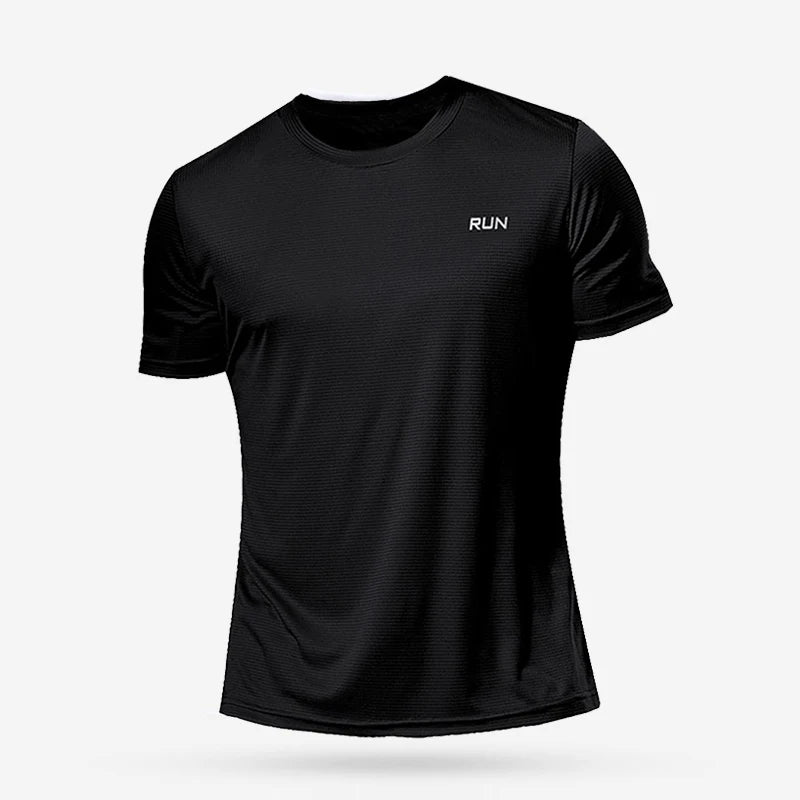 T-shirt de sport de compression à séchage rapide pour hommes