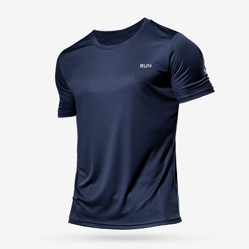 T-shirt de sport de compression à séchage rapide pour hommes