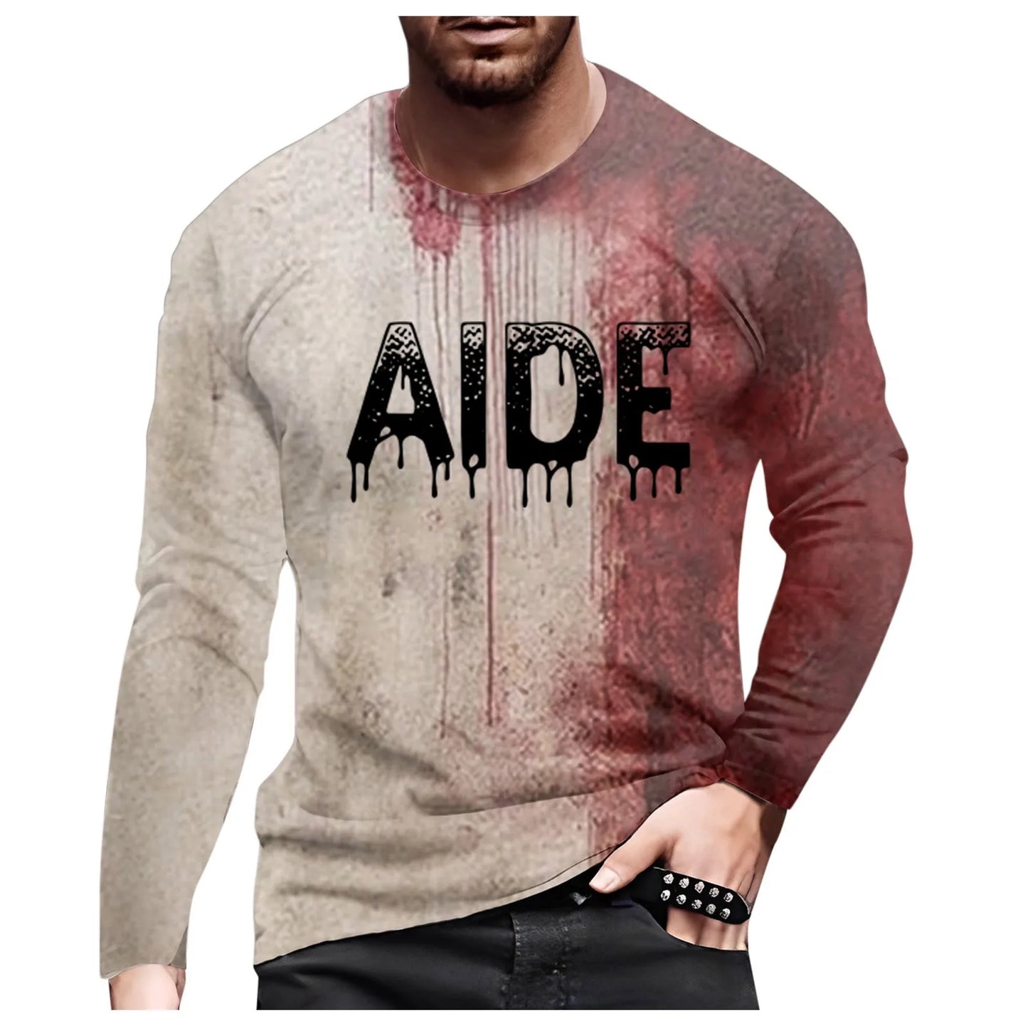 Sweats humoristiques pour halloween, chemises sanglantes