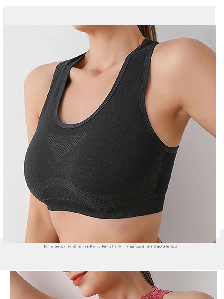 Soutien-gorge push-up respiratoire pour sport, le yoga ou la remise en forme