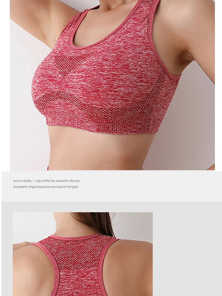 Soutien-gorge push-up respiratoire pour sport, le yoga ou la remise en forme