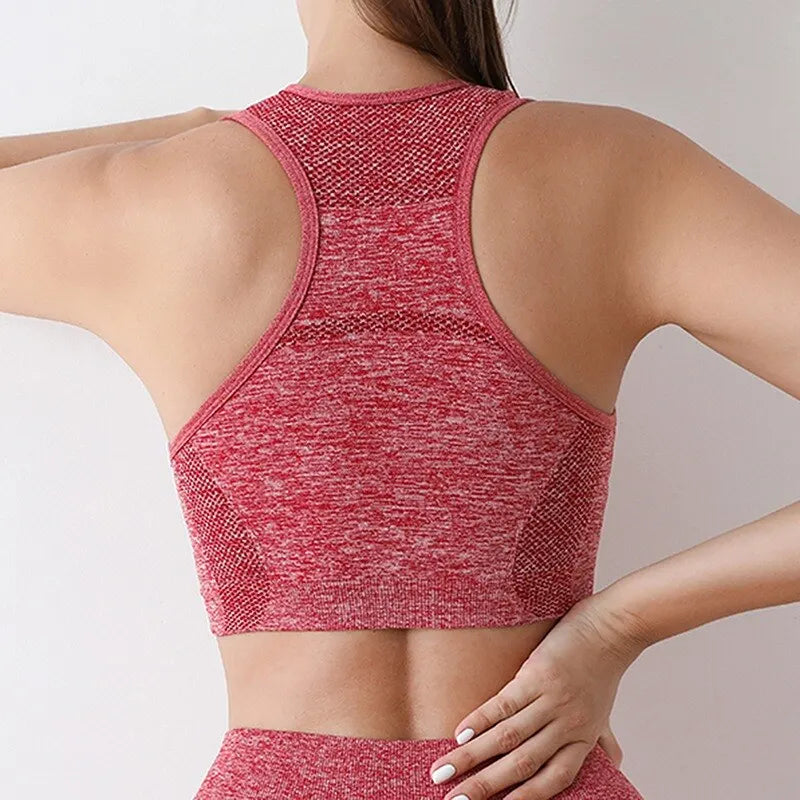 Soutien-gorge push-up respiratoire pour sport, le yoga ou la remise en forme