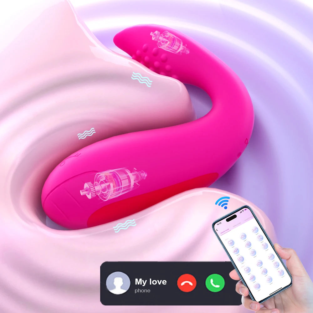 Oeuf vibrateur portable pour femme, contrôle Bluetooth